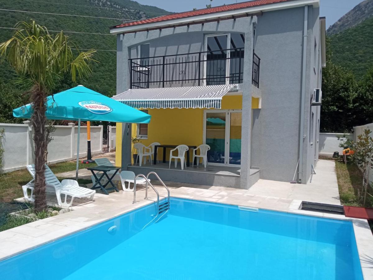 House With Pool - Mitrovic Villa Herceg Novi Luaran gambar